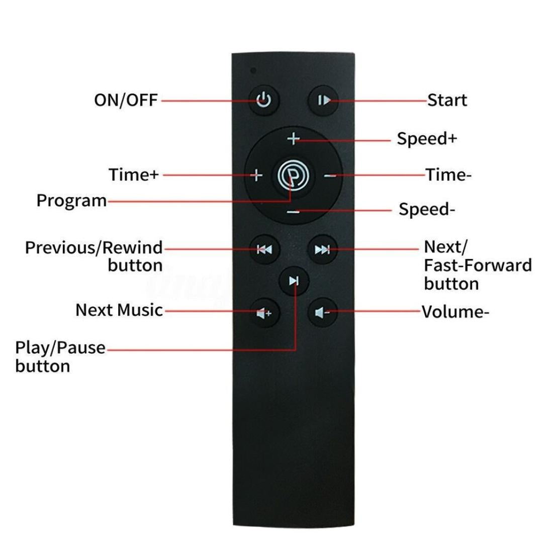 Body Vibration Machine Plate Platform Massager Music Fitness