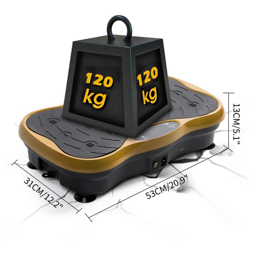 Body Vibration Machine Plate Platform Massager Music Fitness