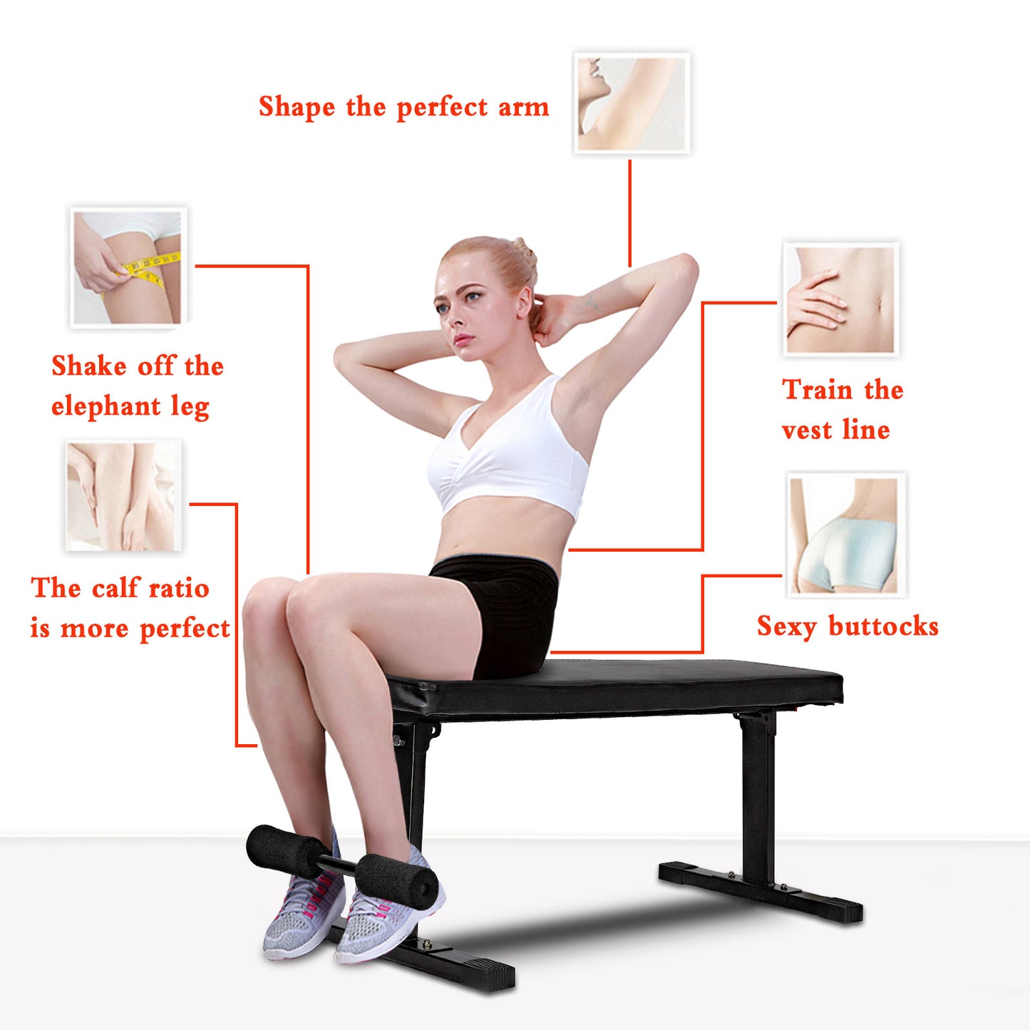 Capacity Weight Bench For Weight Training And Abdominal training Sit Up Bench
