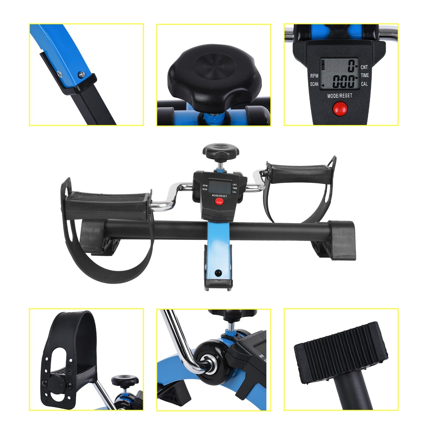 With Digital Device Multi Level Resistance Can Exercise Muscle Mini Fitness Pedal