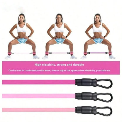 3pcs Ankle Resistance Bands Portable for Building Leg Muscles and Lines Home Gym Available Recommended Exercise Yoga Equipment