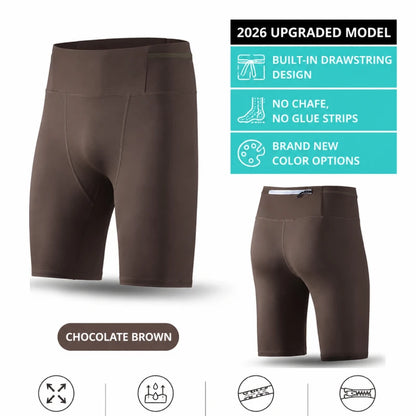 Men Tight Fitness Gym Shorts 2026 Summer Elastic Quick-dry Compression Workout Training Exercise Running Sports Shorts