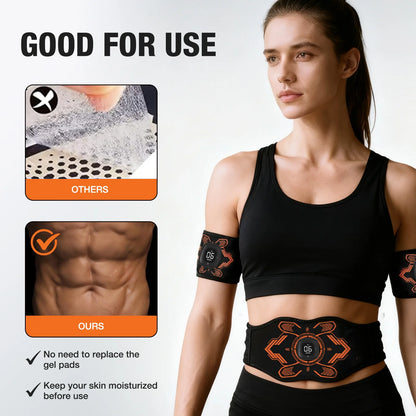EMS Heating Lumbar Traction Device with Infrared Physiotherapy Electric Hot Compress Waist & Body Massager Belt