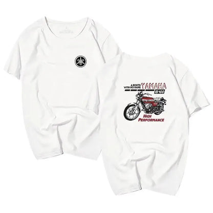 Yamaha Motorcycle Riding Clothing for Men and Women, Half-sleeved and Short-sleeved Summer T-shirts