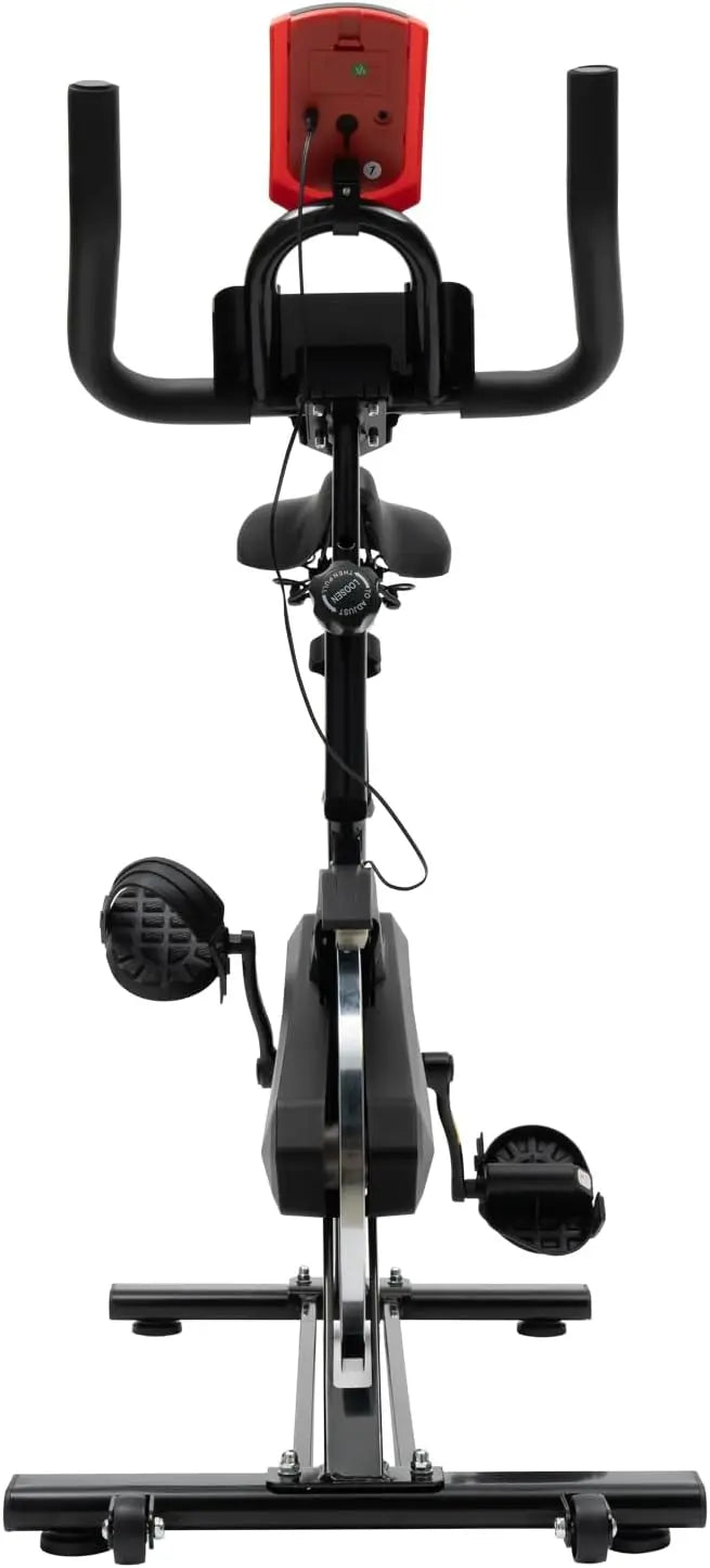 Home Spinning Bike Gym Fitness Equipment Indoor Cycling Exercise Cardio Machine with LCD Display & Adjustable Resistance