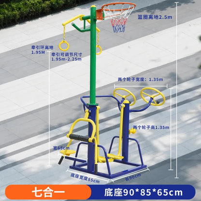 Outdoor fitness equipment, community square, home fitness path for the elderly, outdoor park, sporting goods walking machine