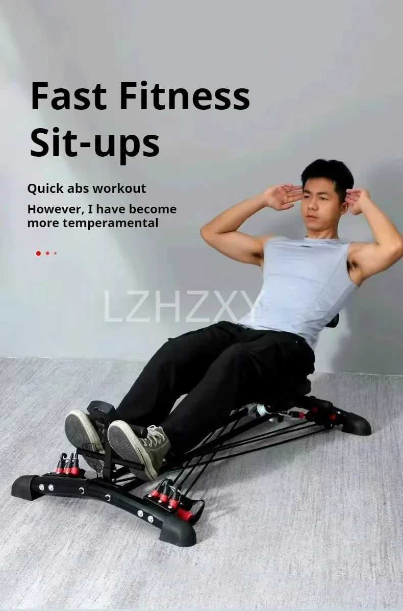 Multi-functional rowing machine sit-up abdominal wheel full-body weight loss and fitness equipment rowing fitness equipment