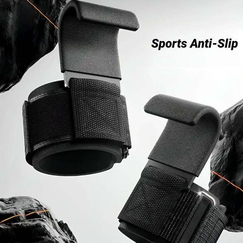 2Pcs Non-Slip Weight Lifting Hookspremium Of Straps Weightlifting Deadlift Exercise Fitness Hook Training Squat Weightlift