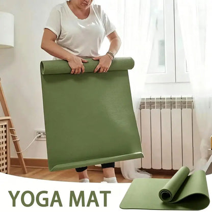 Yoga Pad Non Slip Exercise Mat For Home Yoga,Pilates,Stretching,Floor & Fitness Workouts, Yoga Mats For Pilates,Floor Exercises
