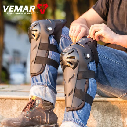 Adult Motorbike Knee Pads Elbow Pads Motorcyclist Riding Equipment Protective Knee Protector Bicycle Rider Protection Gear