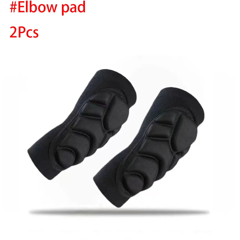 2pc Professional Knee Elbow Pads for Men&Women,Knee Elbow Brace with Thick Shock-Absorbing Sponge,Knee Support & Elbow Support