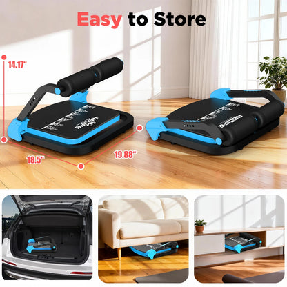 Relife Adjustable Core Training Machine Sit up Exercise Equipment Automatic Rebound Home Gym Foldable Portable Fitness Equipment