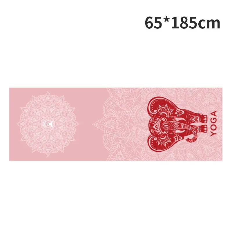 Yoga Studio Portable Printed Yoga Towel Custom Non-slip Environmental Protection Digital Printed Yoga Towel Yoga mat Towel
