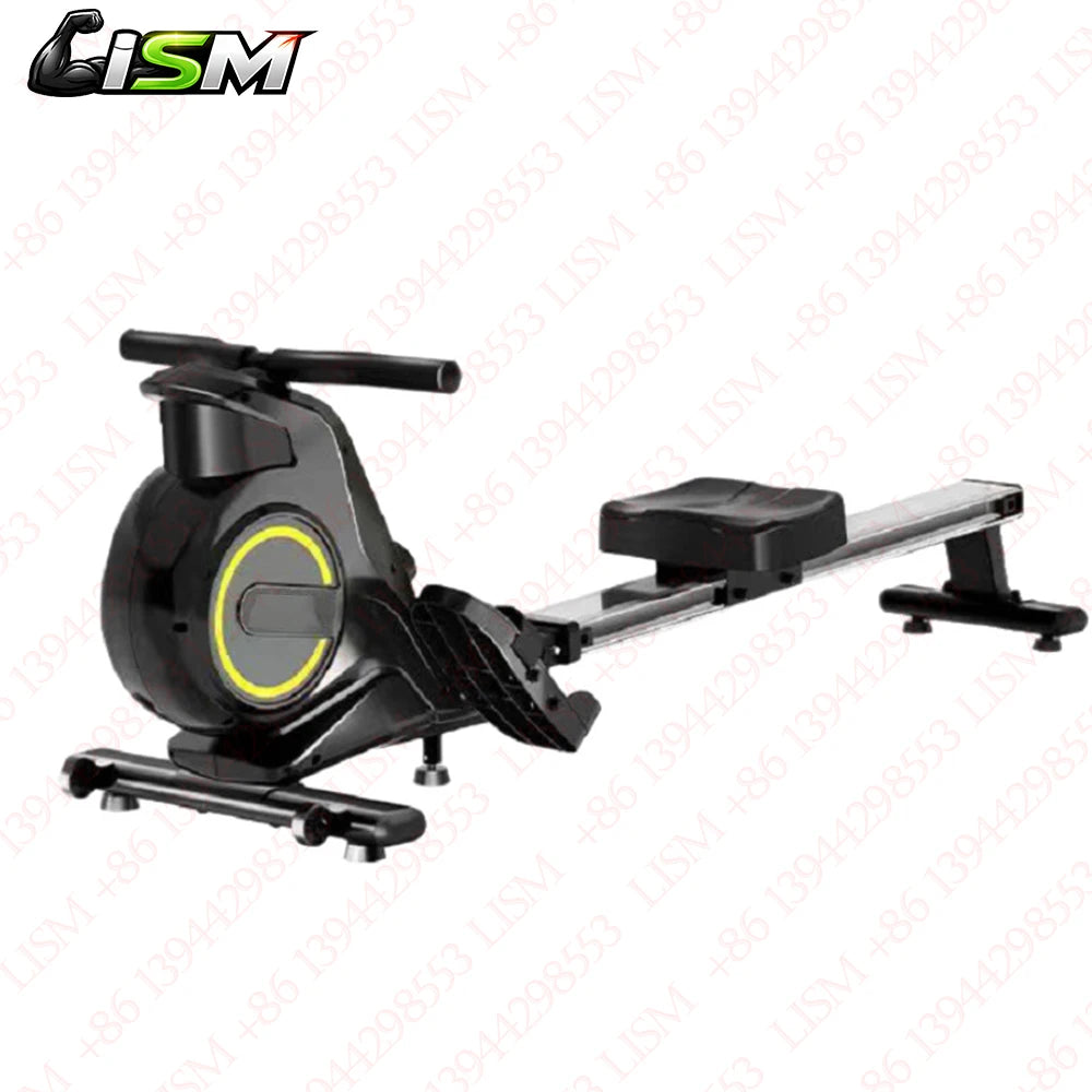 Silent Magnetic Rowing Machine 265LB Capacity 16 Resistance Levels Tablet Holder Home Gym Cardio Full Body Workout Equipment