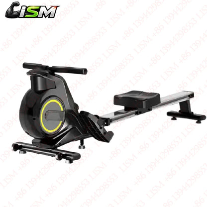Silent Magnetic Rowing Machine 265LB Capacity 16 Resistance Levels Tablet Holder Home Gym Cardio Full Body Workout Equipment
