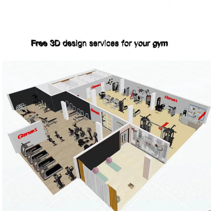 Gym Equipment Manufacturer Heavy Duty Commercial Gym Treadmill Universal Gym with Free Professional Design