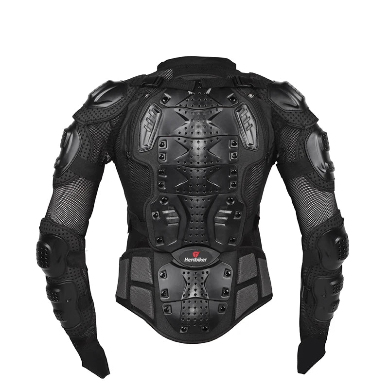 Motorcycle Jacket Full Body Armor Set Motorcycle Chest Armor Suit Motocross Racing Protective Gear Moto Protection S-5XL