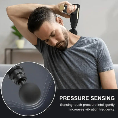 Muscle Relaxation Mini Massage Gun, Suitable For Full-Body And Arm And Back Massage. Mini And Compact, Portable, Type-C Charging, Handheld Electric Muscle Massager To Relax Muscles After Exercise And Fitness