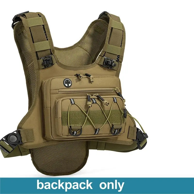 Running Chest Pack Hydration Vest For Cycling Hiking Bicycle Race Marathon Bag Men Women Sports Tactical Pouch Camping Backpack