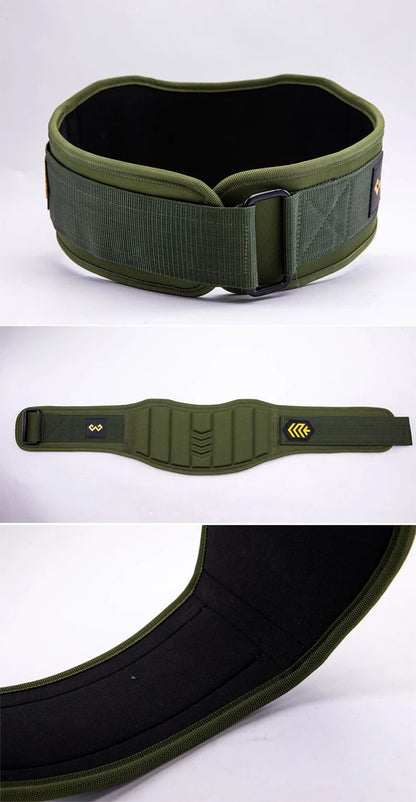 1PC Widened Waist Belt Barbell Protector Powerlifting Strength Training Gym Fitness Weightlifting Lightweight EVA Belts for Back
