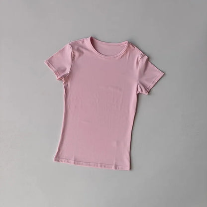 Women's Outdoor Sports Shirt Yoga Wear Fitness T-Shirt Quick Dry Running T-Shirt Workout Top Female Sportswear Exercise Clothing