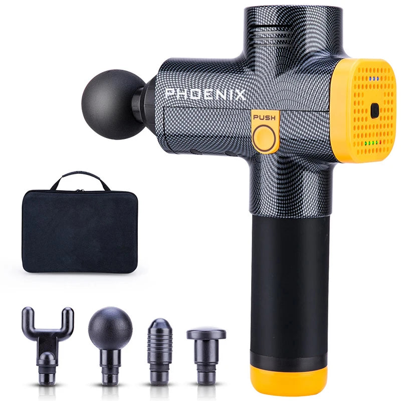 Professional Muscle Massage Gun High frequency deep tissue Neck And Back Massager Motion Fitness Relieve Body Muscle Massagers