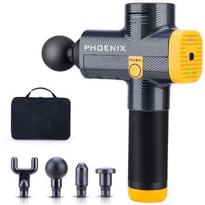 Professional Muscle Massage Gun High frequency deep tissue Neck And Back Massager Motion Fitness Relieve Body Muscle Massagers
