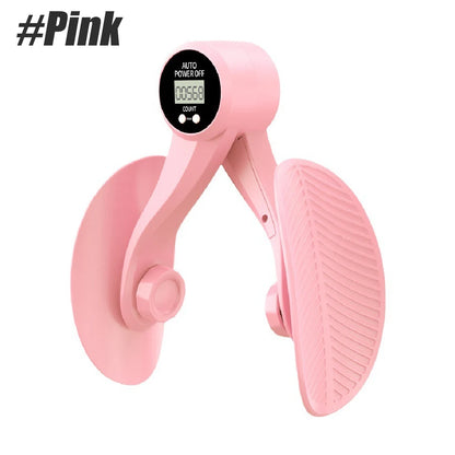 Portable Sit-On Fitness Device with Built-in Counter, Ideal for Pelvic Lifts, Thigh Sculpting and Balance Training