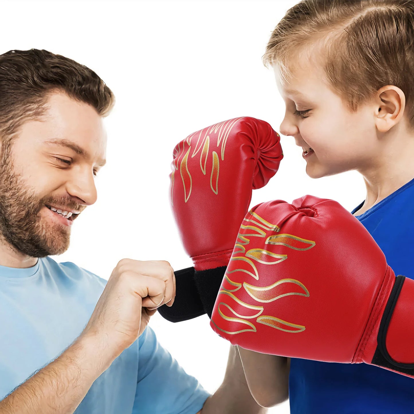 5-12 Years Kids Boxing Gloves for Boys and Girls Boxing Hand Kicking Pads Boxing Training Gloves Kids Sparring Punching Gloves