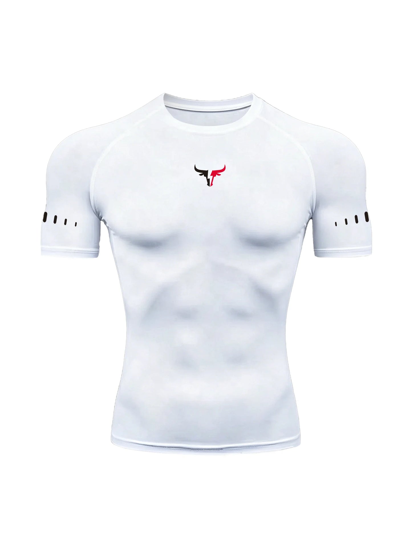 Men's Compression T-Shirt Quick Dry Breathable Elastic Gym Tee Multi Colors Available for All Seasons Running Fit Single Piece