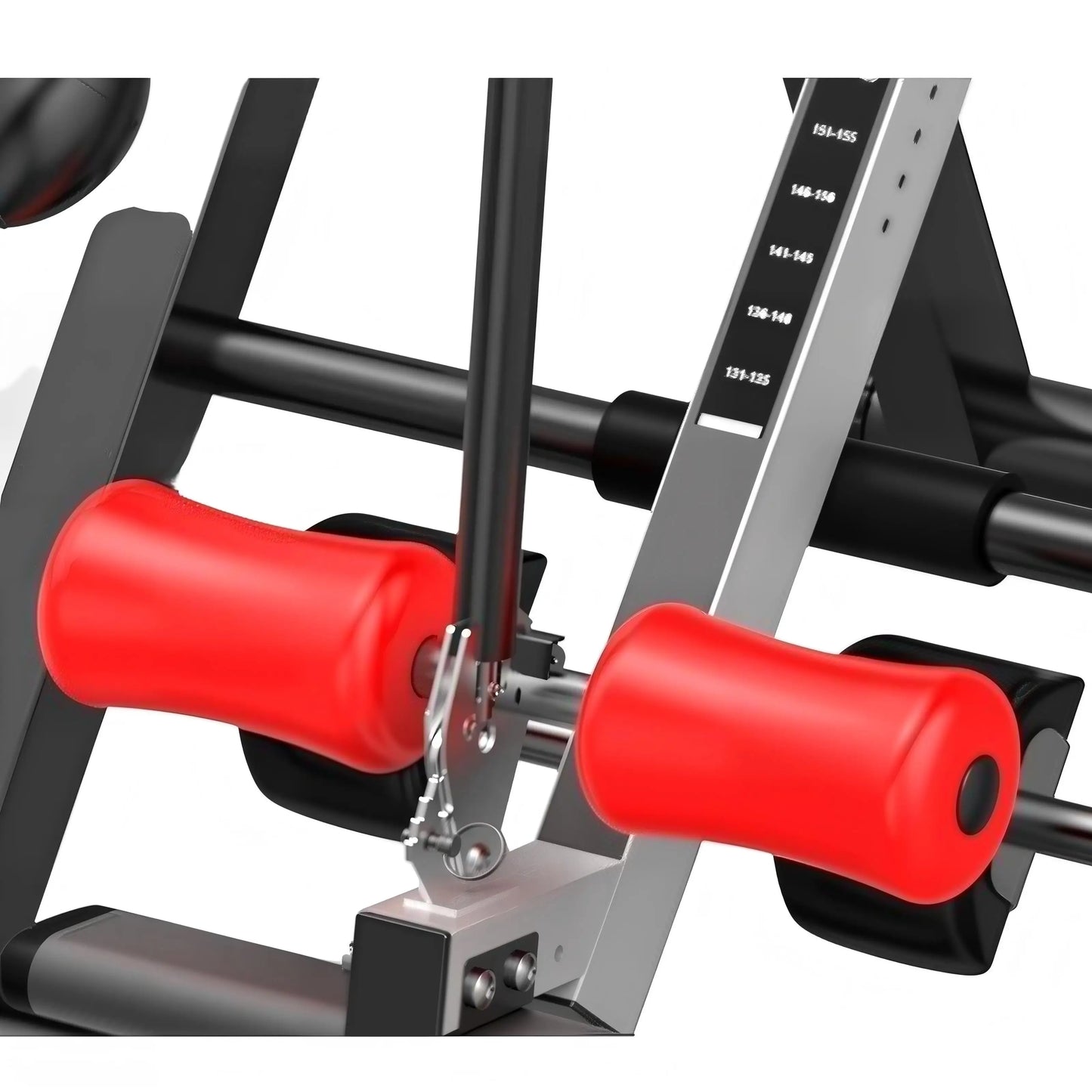 ONESTARSPORTS New Arrival Steel Square Tube Foldable Gym Trainer Inversion Table 200KG Capacity Waist Back Pain Relief Sports