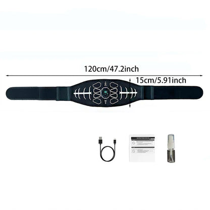 Electronic Muscle Stimulator ABS Trainer Ab Toning Belt Muscle Toner Fitness Strength Training Workout Equipment For Men Women