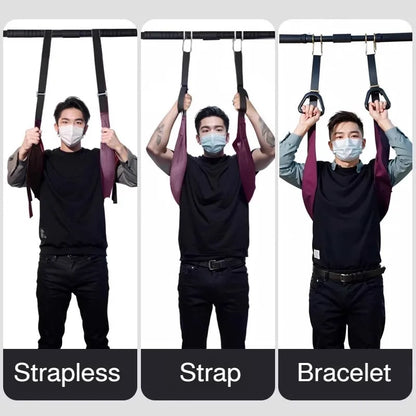 Household Spinal Stretch Lumbar Suspension Belt Horizontal Bar Lumbar Traction Belt Soothing Waist Beltcan Weigh 200 Catties