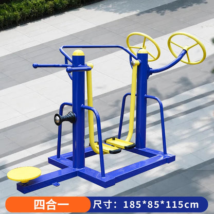 Outdoor fitness equipment, community square, home fitness path for the elderly, outdoor park, sporting goods walking machine