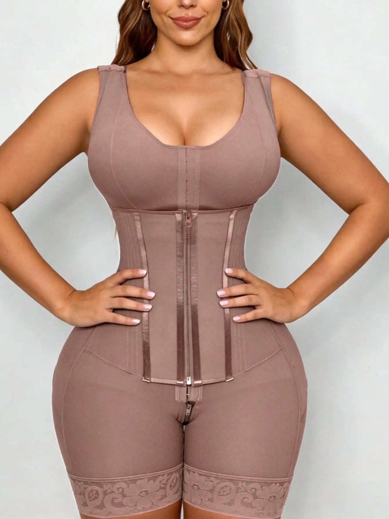 1Pc Women Colombian Shapewear,Faja Body Shaping ,  Tummy Control Body Shaperwear, Buttock Lifting,Thigh Slimming Bodysuit