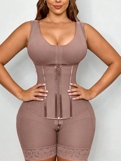 1Pc Women Colombian Shapewear,Faja Body Shaping ,  Tummy Control Body Shaperwear, Buttock Lifting,Thigh Slimming Bodysuit