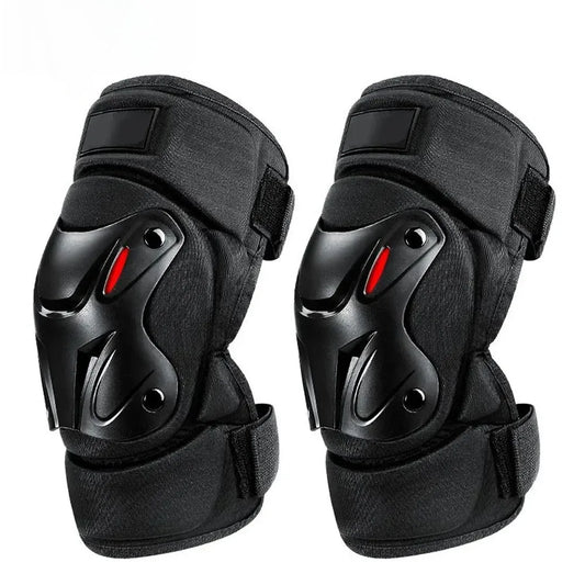 1Pair Knee Brace Elbow Protection Pads Shock Absorption Keep Warm Motorcycle Knee Elbow Pads Safety Protector for Outdoor Sports
