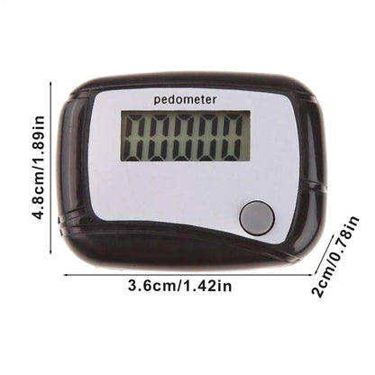 Portable Digital Fitness Walk Meter Mini Step Meter For Outdoor Jogging Training Walking Sports Training Hiking