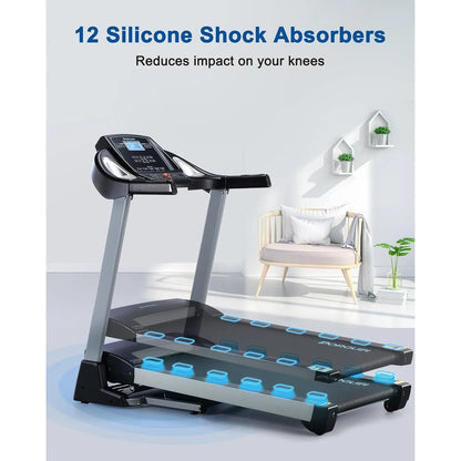 Foldable Treadmill,Auto Incline & Heavy Duty & Wide Belt,Home Workout, Custom