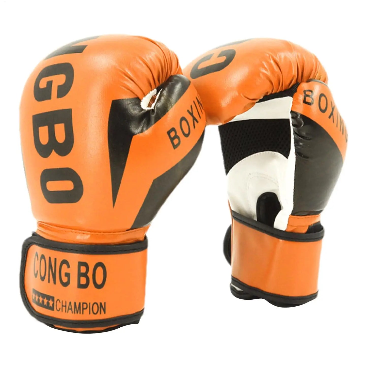 1 Pair Kids Boxing Gloves Children Punch Training Kickboxing Fighting Fitness Mitts Hitting PU Leather Hand Protector