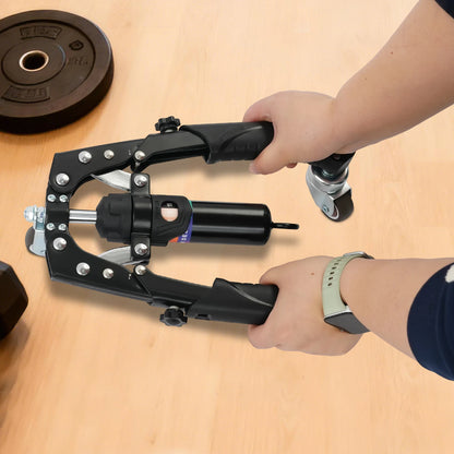 Hydraulic Power Twister Spin Button Arm Blaster Forearm Workout Equipment Adjustable 22-440lbs for Arms, Legs, Biceps, Etc
