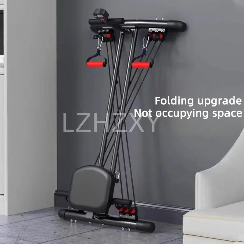 Multi-functional rowing machine sit-up abdominal wheel full-body weight loss and fitness equipment rowing fitness equipment