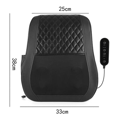 LINGTENG Heat Therapy + 3D Kneading Back Massager, Fits the Curves of Your Neck, Shoulders, Back, and Legs, 2500mAh Lithium Battery with USB Charging, Long-Lasting Power. Perfect for Office Workers and Elders, an Ideal Christ