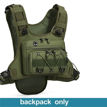 Running Chest Pack Hydration Vest For Cycling Hiking Bicycle Race Marathon Bag Men Women Sports Tactical Pouch Camping Backpack