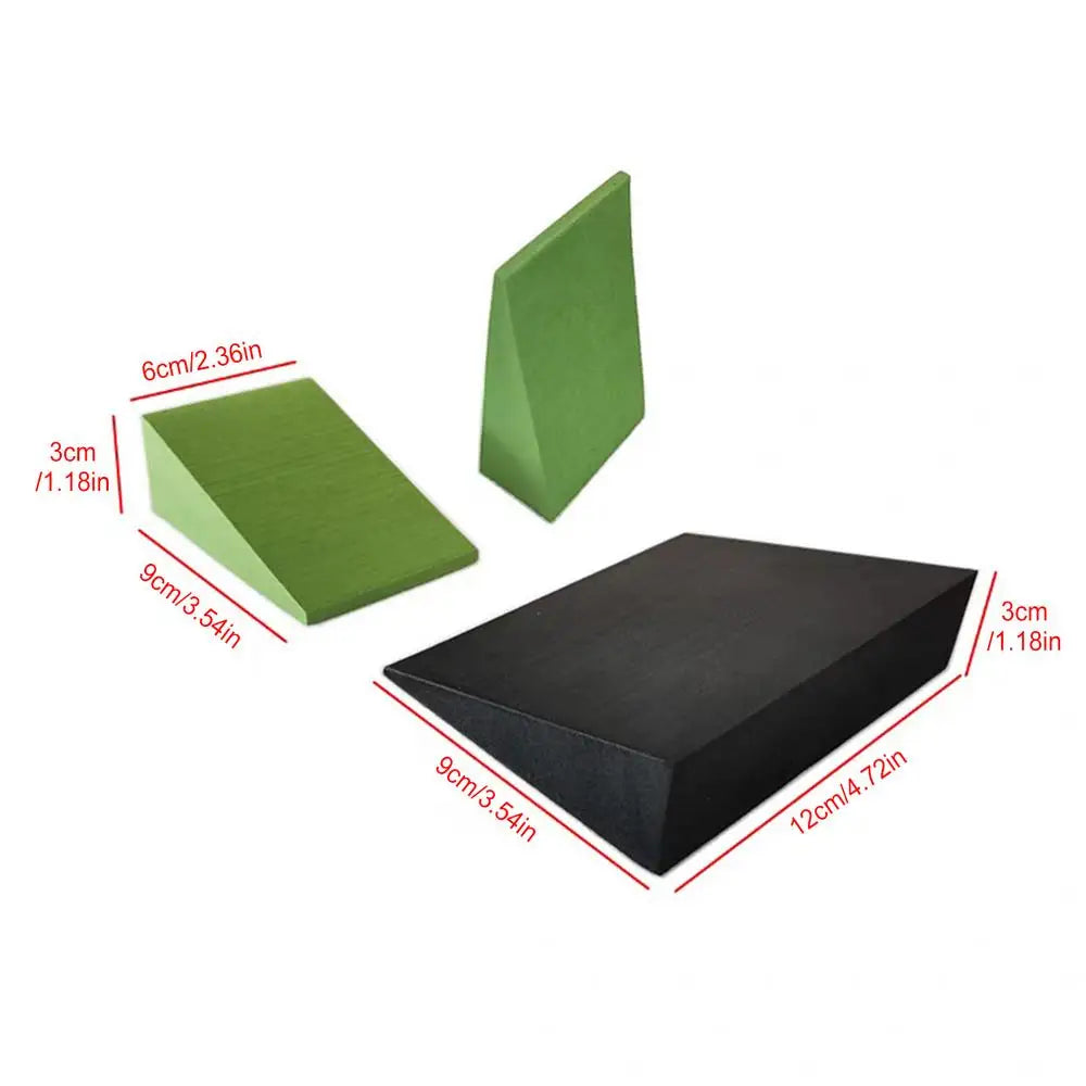 EVA Yoga Incline Board Yoga Foam Wedge Mat Home Foam Wedge Fitness Block for Runners Seniors Beginners Enthusiasts