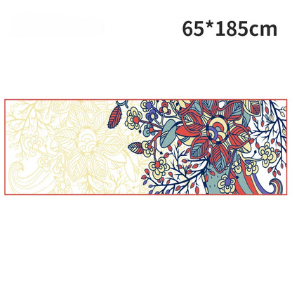 Yoga Studio Portable Printed Yoga Towel Custom Non-slip Environmental Protection Digital Printed Yoga Towel Yoga mat Towel