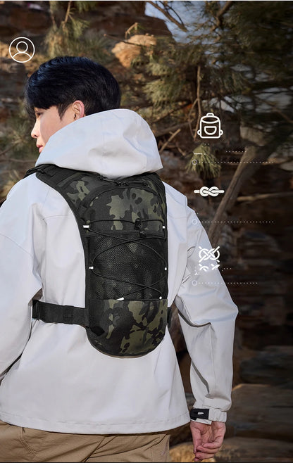Running Chest Pack Hydration Vest For Cycling Hiking Bicycle Race Marathon Bag Men Women Sports Tactical Pouch Camping Backpack
