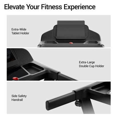 16% Treadmills for Home with Handle, 3 in 1 Portable Treadmill with Incline, Foldable Treadmill with Three Screen, 12, Custom