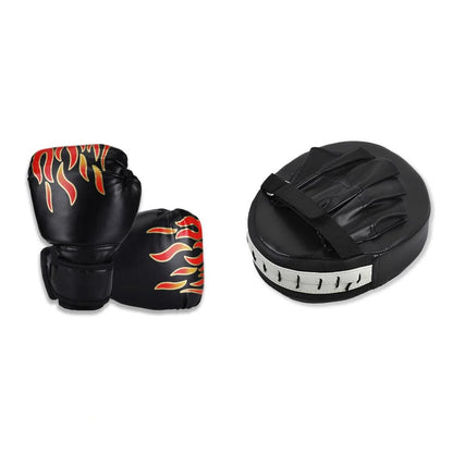 5-12 Years Kids Boxing Gloves for Boys and Girls Boxing Hand Kicking Pads Boxing Training Gloves Kids Sparring Punching Gloves
