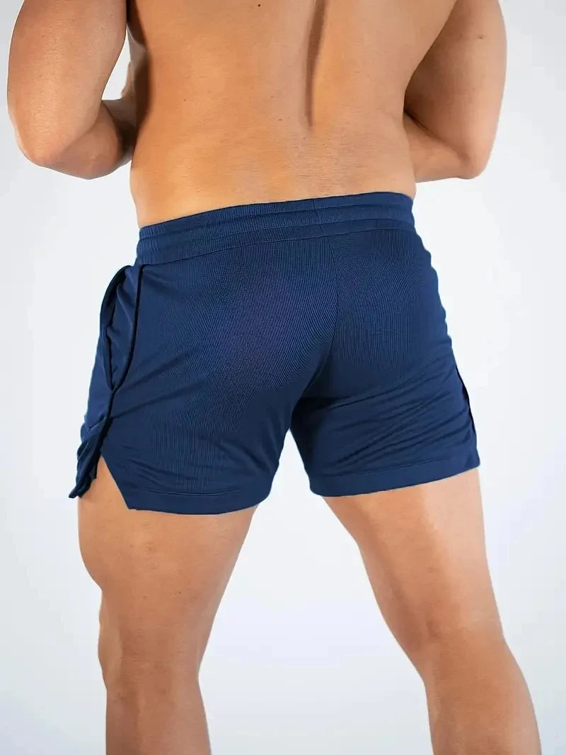 2025 Fitness Shorts Men's Running Fitness Training Quick drying Swimming Pants Beach Pants